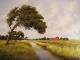 Landschaft in Ostfriesland  von 2008 - Lothar StrÃ¼bbe - Ãl auf Leinwand - Landschaft - Fotorealismus