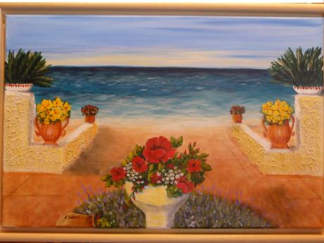 Blick zum Meer - Edith Schroll - Array auf Array - Array - Array