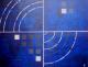 Modern - Blue -  BK-Design - Mischtechnik-Acryl auf Leinwand - Sonstiges - 