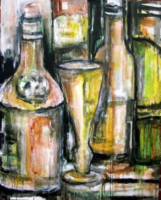 Stillleben mit Wein II -  geronimo2508 - Array auf Array - Array - 