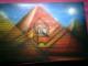 pyramiden szene - tompaint - Airbrush auf Karton - Sonstiges - pyramiden szene - tompaint - Airbrush auf Karton - Sonstiges -