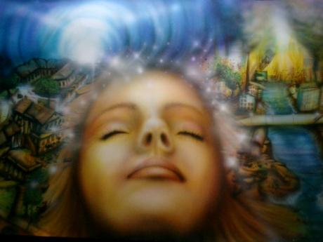 visionen der träumenden frau - tompaint - Array auf Array - Array - visionen der träumenden frau - tompaint - Array auf Array - Array -