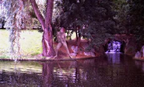 Akt beim Teich - Franz Engel. - Array auf - Array - Array Akt beim Teich - Franz Engel. - Array auf - Array - Array