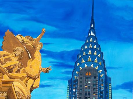 NY Grand Central and Chrysler - Günter Meisel - Array auf Array - Array - Array NY Grand Central and Chrysler - Günter Meisel - Array auf Array - Array - Array