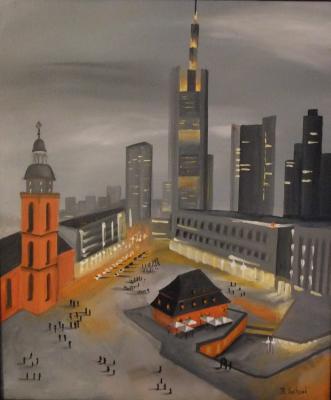 Frankfurt Blick auf die Hauptwache - Barbara Schui - Array auf Array - Array - Frankfurt Blick auf die Hauptwache - Barbara Schui - Array auf Array - Array -