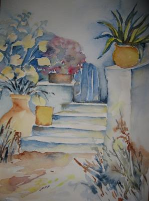 Grichische Idylle 1 - Helen Lang - Array auf Array - Array - Array Grichische Idylle 1 - Helen Lang - Array auf Array - Array - Array