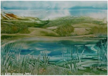 Seelandschaft (1998) von Lilly Ilumina - Lilly Ilumina - auf - Array - Seelandschaft (1998) von Lilly Ilumina - Lilly Ilumina - auf - Array -