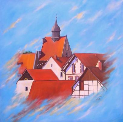 Über den Dächern von Blomberg - Wolfgang Rose - auf - Array - Über den Dächern von Blomberg - Wolfgang Rose - auf - Array -