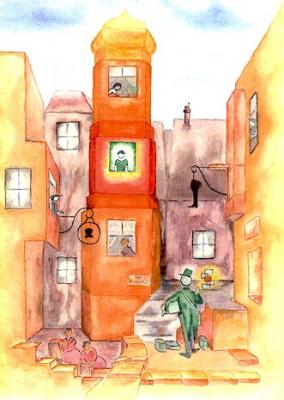 Briefträger im Rosental (2001) GeoArt - Sigurd Schönherr Kunstgarage.com - Array auf Array - Array - Briefträger im Rosental (2001) GeoArt - Sigurd Schönherr Kunstgarage.com - Array auf Array - Array -