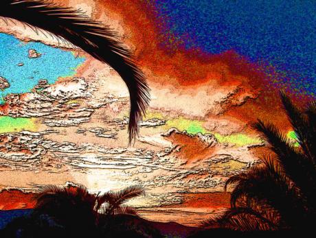 Abendstimmung auf der Vulkaninsel-2 - Timm-H. Wemper - auf - Array - Abendstimmung auf der Vulkaninsel-2 - Timm-H. Wemper - auf - Array -