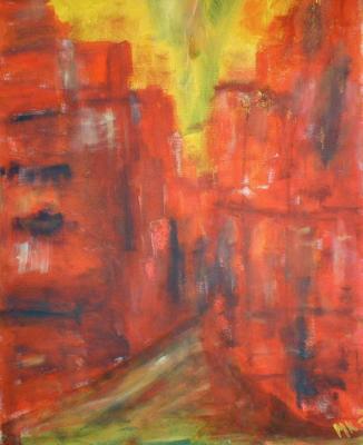 Stadt in Rot - Monika art-moro - Array auf Array - Array - Stadt in Rot - Monika art-moro - Array auf Array - Array -