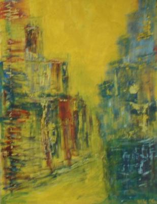 Stadt in Gelb - Monika art-moro - Array auf Array - Array - Stadt in Gelb - Monika art-moro - Array auf Array - Array -