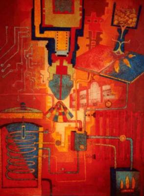 Technik - Landschaft , RGT (2000) Friedhard Meyer - Friedhard Meyer - Array auf Array - Array - Technik - Landschaft , RGT (2000) Friedhard Meyer - Friedhard Meyer - Array auf Array - Array -