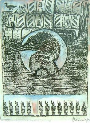 Ballade vom Soldaten (nach Max Ernst) 1991 - Jürge - Jürgen Schmitt - Array auf - Array - Ballade vom Soldaten (nach Max Ernst) 1991 - Jürge - Jürgen Schmitt - Array auf - Array -