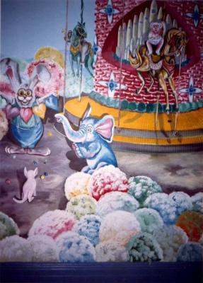 Kinderzimmer (Tierchen Gruppe - Detail) 1987 - Noél Dietrich - auf - Array - Kinderzimmer (Tierchen Gruppe - Detail) 1987 - Noél Dietrich - auf - Array -