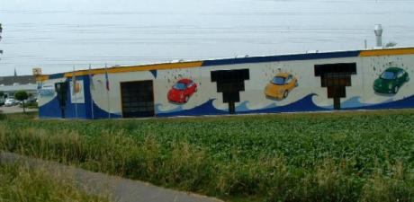 Aussenwandmalerei (2003) - Noél Dietrich - Array auf Array - Array - Aussenwandmalerei (2003) - Noél Dietrich - Array auf Array - Array -