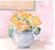 Blumen in blauer Vase (2003) -Steffen Strobel- - Steffen Strobel - Aquarell auf Papier - Blumen - Blumen in blauer Vase (2003) -Steffen Strobel- - Steffen Strobel - Aquarell auf Papier - Blumen -