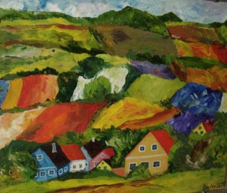 Bunte Felder (2001) Annemarie Kogler, verkauft - Annemarie Kogler - Array auf Array - Array - Bunte Felder (2001) Annemarie Kogler, verkauft - Annemarie Kogler - Array auf Array - Array -