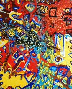 o.T. (1992) Waldemar Franz Rösch - Hansgretekunst - Array auf Array - Array - o.T. (1992) Waldemar Franz Rösch - Hansgretekunst - Array auf Array - Array -