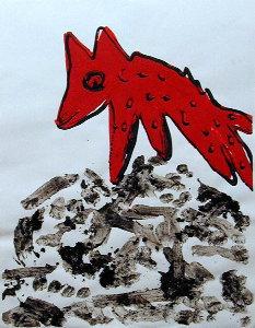 Roter Fuchs (1997) Waldemar Franz Rösch - Hansgretekunst - Array auf Array - Array - Roter Fuchs (1997) Waldemar Franz Rösch - Hansgretekunst - Array auf Array - Array -