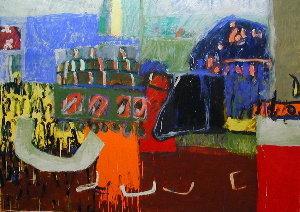 Überfahrt (2001) Waldemar Franz Rösch - Hansgretekunst - Array auf Array - Array - Überfahrt (2001) Waldemar Franz Rösch - Hansgretekunst - Array auf Array - Array -