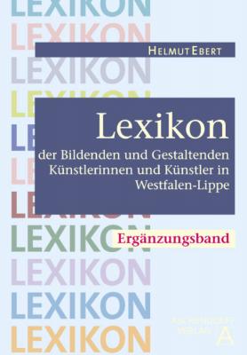 Ergänzungsband - Lexikon der Bildenden und Gestalt - Helmut Ebert - auf - Array - Ergänzungsband - Lexikon der Bildenden und Gestalt - Helmut Ebert - auf - Array -