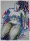 Blue Woman (2003) Brigitte Hintner - Brischit - Acryl auf Leinwand - Sonstiges - Blue Woman (2003) Brigitte Hintner - Brischit - Acryl auf Leinwand - Sonstiges -
