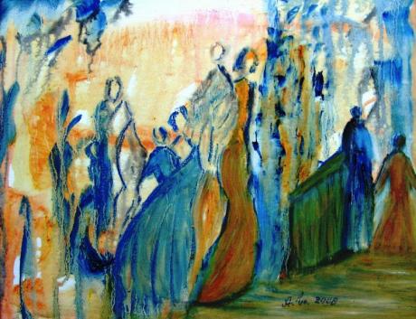 Treff im Park I - Agnes Vonhoegen - Array auf Array - Array - Treff im Park I - Agnes Vonhoegen - Array auf Array - Array -