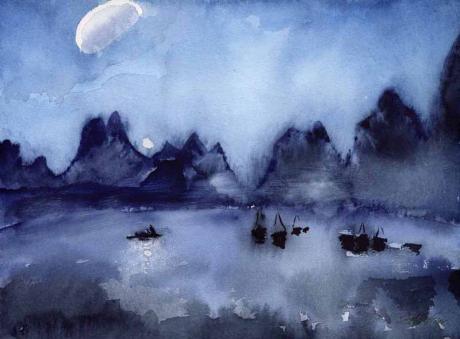 China Li-Fluss in Guilin (2001) Berthold M. Rubenb - Berthold M. Rubenbauer - Array auf Array - Array - China Li-Fluss in Guilin (2001) Berthold M. Rubenb - Berthold M. Rubenbauer - Array auf Array - Array -