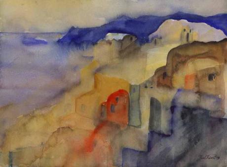 Santorini Oia III (2004) Berthold M. Rubenbauer - Berthold M. Rubenbauer - Array auf Array - Array - Santorini Oia III (2004) Berthold M. Rubenbauer - Berthold M. Rubenbauer - Array auf Array - Array -