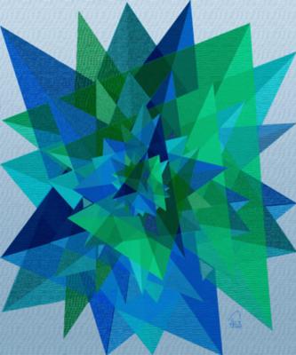 Dreiecke - Otto Freese -  auf  - Array - 