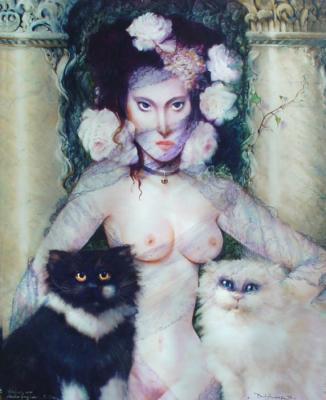 Die Schäferin mit der Katzenherde - di Bolgherese - auf Array - Array - Die Schäferin mit der Katzenherde - di Bolgherese - auf Array - Array -