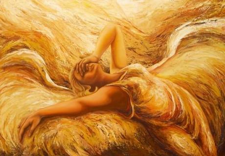 ruhender Engel 1 (2004) - Renate Angelart - Array auf Array - Array - ruhender Engel 1 (2004) - Renate Angelart - Array auf Array - Array -