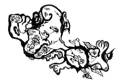 Laufender (aus der Serie Surreale Verschachtelung - Kim Kraska - Array auf Array - Array - Laufender (aus der Serie Surreale Verschachtelung - Kim Kraska - Array auf Array - Array -