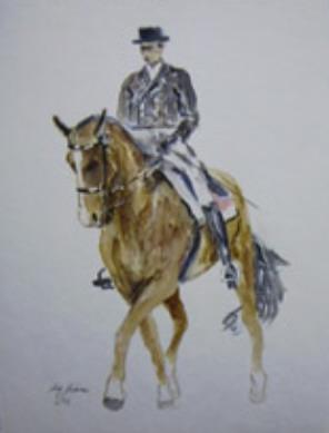 Dressurreiter 1 - Maler Roevel - Array auf Array - Array - Dressurreiter 1 - Maler Roevel - Array auf Array - Array -