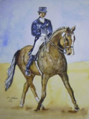 Dressurreiter 3 - Maler Roevel - Array auf Array - Array - Dressurreiter 3 - Maler Roevel - Array auf Array - Array -