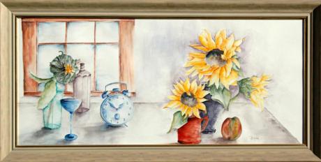 Sonnenblumenstillleben (2006) - Isabel Bär - Array auf Array - Array - Sonnenblumenstillleben (2006) - Isabel Bär - Array auf Array - Array -