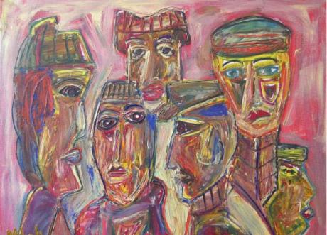 Warten auf den Zug (2005) - Maged Houmsi - Array auf Array - Array - Warten auf den Zug (2005) - Maged Houmsi - Array auf Array - Array -