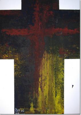 schwarzes Kreuz (2006) - Rolf Werner Sauerwein - Array auf - Array - schwarzes Kreuz (2006) - Rolf Werner Sauerwein - Array auf - Array -