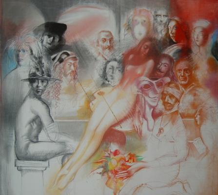 Werk Meine Lehrer von Dimitri Vojnov - Ausstellung - Galerie Helga K. Schiffler - Array auf Array - Array - Werk Meine Lehrer von Dimitri Vojnov - Ausstellung - Galerie Helga K. Schiffler - Array auf Array - Array -