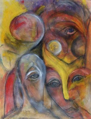 Fragende Gesichter (1981) - Andreas Plant - Array auf - Array - Fragende Gesichter (1981) - Andreas Plant - Array auf - Array -