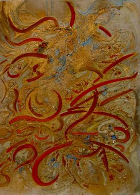 Painting Over Troubled Water von Heliodor - Michael Litzko - Array auf Array - Array - Array Painting Over Troubled Water von Heliodor - Michael Litzko - Array auf Array - Array - Array