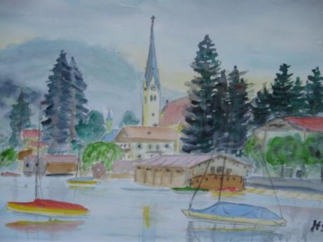 Rottach-Egern - Tegernsee (Malerwinkel) - Helmut Ebert - Array auf Array - Array - Array Rottach-Egern - Tegernsee (Malerwinkel) - Helmut Ebert - Array auf Array - Array - Array