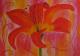 Lilie 1 - Jana Osti - Acryl auf Leinwand - Blumen - Realismus Lilie 1 - Jana Osti - Acryl auf Leinwand - Blumen - Realismus