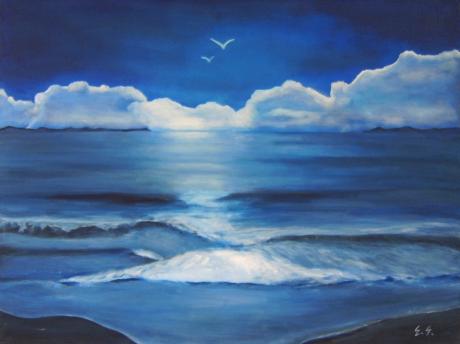 Abend am Meer - Elke Sommer - auf Array - Array - Array Abend am Meer - Elke Sommer - auf Array - Array - Array