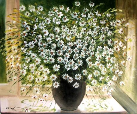 ---Camomile Bouquet in the Window - Gala Bogiel - Array auf Array - Array - ---Camomile Bouquet in the Window - Gala Bogiel - Array auf Array - Array -