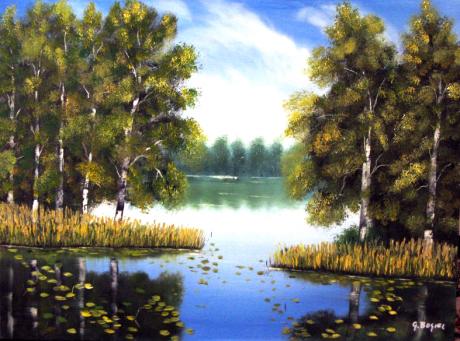 ---Water Lilies and Rushes - Gala Bogiel - Array auf Array - Array - ---Water Lilies and Rushes - Gala Bogiel - Array auf Array - Array -