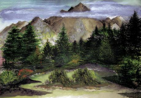 gebirgslandschaft - hansgeorg götz - Array auf Array - Array - gebirgslandschaft - hansgeorg götz - Array auf Array - Array -