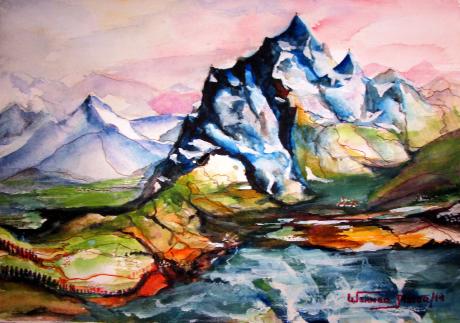 Blaue Berge (2011) - Werner Meier - Array auf Array - Array - Blaue Berge (2011) - Werner Meier - Array auf Array - Array -