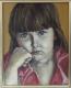 Angela - Anatolij Lobodko - Acryl auf Hartfaser - MÃ¤dchen - Realismus